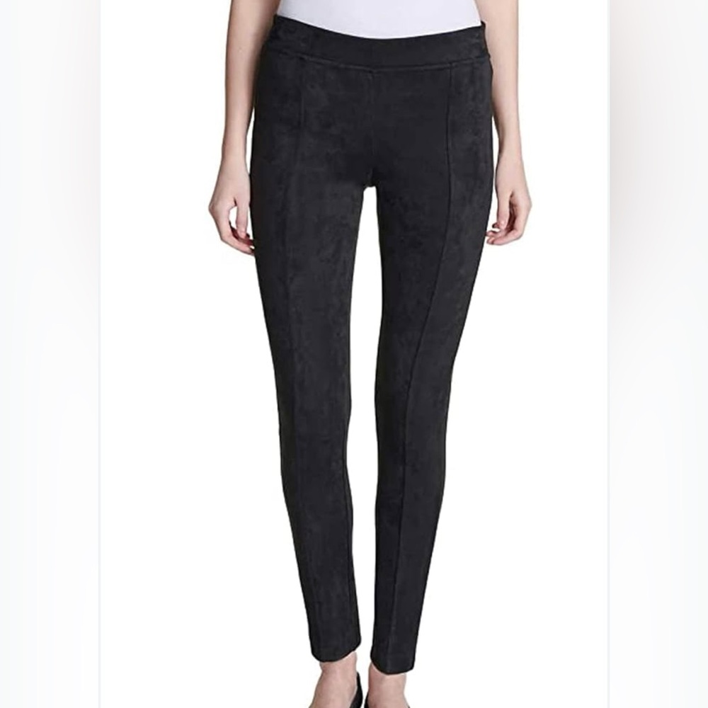 NWT Andrew Marc Suede Leggings Pants XS